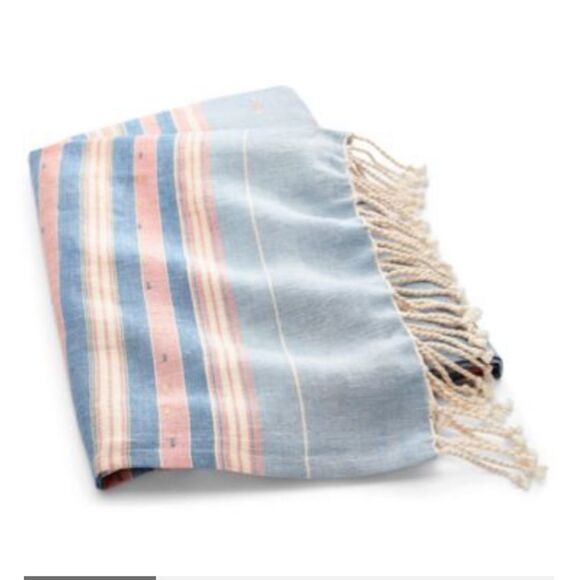 Ralph Lauren Hithers Throw Blanket 54” X 72” - Picture 2 of 4